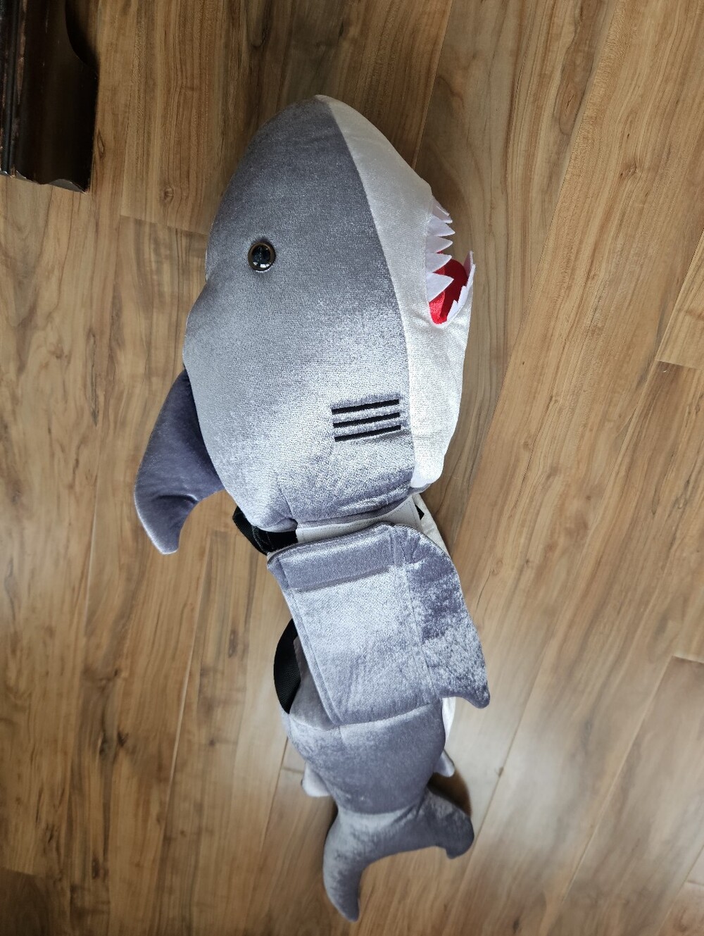 Gray Shark Kids Costume Plush Head-to-Tail The Humane Society